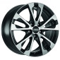7.5x17 ET55 - LK5/108 ML63.35 Ronal R61 jetblack-matt-frontkopiert