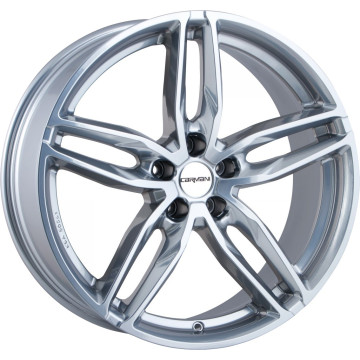 8x18 ET35 - LK5/112 ML66.6 Carmani 13 Twinmax bright silver
