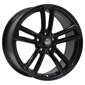 9x20 ET33 - LK5/112 ML66.6 2DRV WH27 schwarz matt lackiert