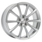7.5x17 ET45 - LK5/114.3 ML72.6 2DRV WH28 race silber lackiert
