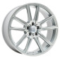 8x18 ET26 - LK5/112 ML66.6 2DRV WH30 silber hochglanzpoliert
