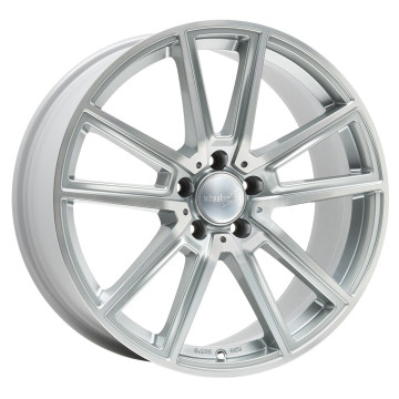 8.5x19 ET30 - LK5/112 ML66.6 2DRV WH30 silber hochglanzpoliert