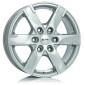 7.5x17 ET55 - LK6/130 ML84.1 Alutec Titan polar-silber