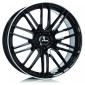 8x19 ET45 - LK5/114.3 ML70.1 Rial Kibo diamant-schwarz hornpoliert
