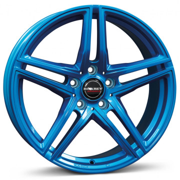 8.5x19 ET40 - LK5/112 ML72.5 Borbet XRT candy blue