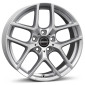 7x16 ET40 - LK5/120 ML72.5 Borbet Y crystal silver BMW