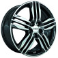 7.5x19 ET50 - LK5/120 ML65.06 Ronal R57 schwarz-frontkopiert