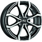 5.5x14 ET40 - LK4/100 ML63.3 MSW MSW X4 gloss black full polished