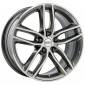 9x20 ET33 - LK5/112 ML66.5 BBS SX platinum silber diamantgedreht