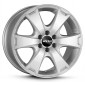 7.5x18 ET25 - LK6/139.7 ML106.1 Oxxo Aventura silver