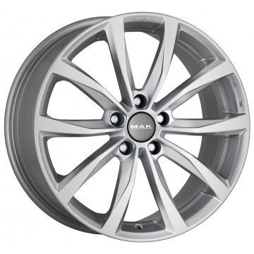 6.5x16 ET42 - LK5/112 ML57.1 Mak Wolf silver