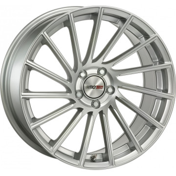 10.5x21 ET15 - LK5/112 ML66.5 Motec Tornado high gloss silver