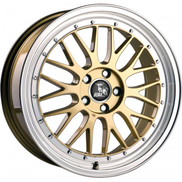 8.5x18 ET30 - LK5/112 ML66.5 Ultra Wheels UA3 LM gold