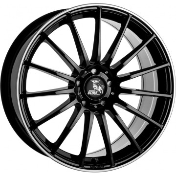 8.5x19 ET45 - LK5/112 ML66.5 Ultra Wheels UA4 Speed black / rim polished