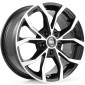 8x18 ET45 - LK5/108 ML72.6 RH Alurad DF Energy schwarz voll poliert