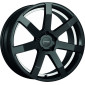 8.5x19 ET35 - LK5/112 ML73.1 Corspeed Challenge mattblack PureSports / Undercut Color Trim weiss - DS10