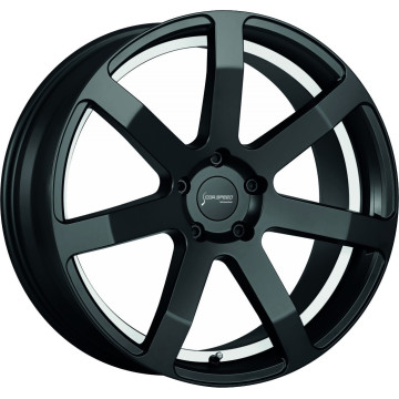 8.5x19 ET22 - LK5/112 ML73.1 Corspeed Challenge mattblack PureSports / Undercut Color Trim weiss - DS10