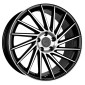 8.5x19 ET45 - LK5/112 ML72.6 Keskin KT17 Hurricane black front polish