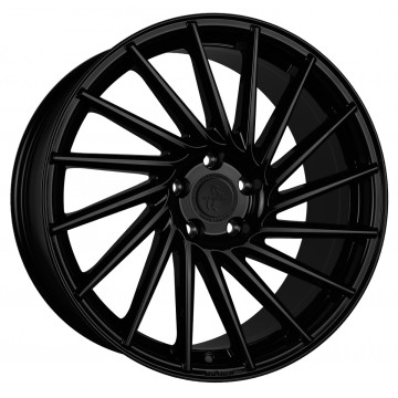 9.5x21 ET60 - LK5/130 ML71.5 Keskin KT17 Hurricane matt black painted