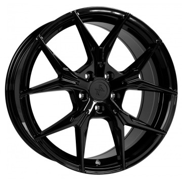 8.5x19 ET30 - LK5/100 ML57.1 Keskin KT19 Angel black painted