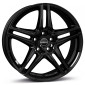 8x18 ET39 - LK5/112 ML66.5 Borbet XR black glossy