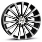 10x20 ET45 - LK5/114.3 ML70.6 Borbet BLX black polished matt