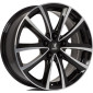 8x18 ET50 - LK5/120 ML65.1 itWheels Elena gloss black polished