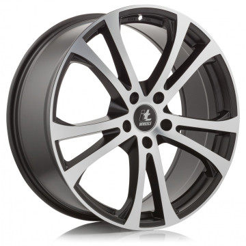 8.5x20 ET35 - LK5/112 ML66.5 itWheels Michelle matt black polished