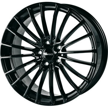 7.5x16 ET45 - LK5/112 ML66.6 Brock B24 schwarz lackiert