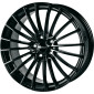 7.5x17 ET47 - LK5/112 ML66.6 Brock B24 schwarz lackiert