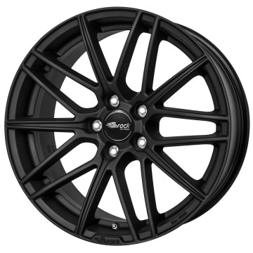 8x18 ET40 - LK5/115 ML70.2 Brock B34 schwarz-matt lackiert