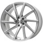8.5x19 ET45 - LK5/112 ML66.6 Brock B37 kristallsilber front-poliert