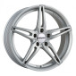 7.5x18 ET52 - LK5/112 ML66.6 Carmani 15 Oskar kristall silber