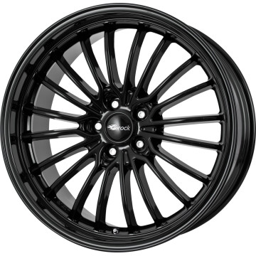 9x20 ET40 - LK5/108 ML72.6 Brock B24 GP schwarz lackiert