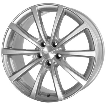 7.5x18 ET35 - LK5/112 ML66.6 Brock B32 kristallsilber lackiert