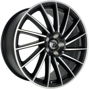 8.5x19 ET30 - LK5/112 ML66.6 Diewe Briosa nero machined