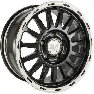 8x17 ET40 - LK6/139.7 ML93.1 Diewe 2LX nero machined