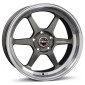 8.5x18 ET35 - LK5/112 ML72.5 Borbet DB8GT graphite rim polished