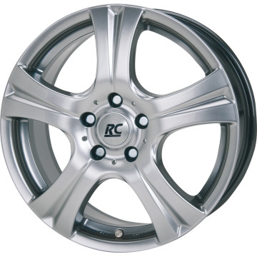 8.5x19 ET40 - LK5/115 ML76.9 RC-Design RC14 SUV chromsilber lackiert