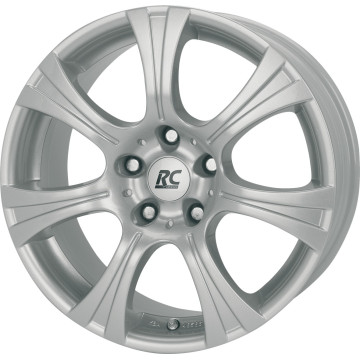 6.5x16 ET41 - LK5/115 ML70.2 RC-Design RC15 kristallsilber lackiert