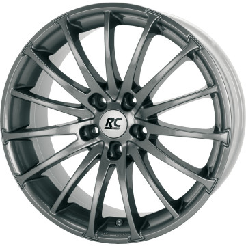7.5x17 ET35 - LK5/112 ML66.6 RC-Design RC18 titan-metallic lackiert