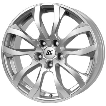 8x18 ET45 - LK5/108 ML63.4 RC-Design RC23 kristallsilber lackiert