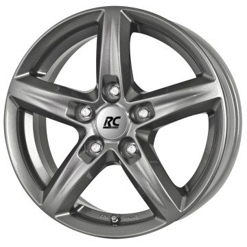 6.5x16 ET39 - LK5/105 ML56.6 RC-Design RC24 titan-metallic lackiert