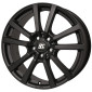 8.5x19 ET38 - LK5/112 ML66.6 RC-Design RC25 schwarz-matt lackiert
