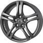6.5x15 ET37 - LK4/108 ML63.4 RC-Design RC26 titan-metallic lackiert