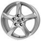 5x14 ET38 - LK4/100 ML56.6 RC-Design RC30 kristallsilber lackiert