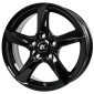 7x16 ET40 - LK5/114.3 ML67.1 RC-Design RC30 schwarz lackiert