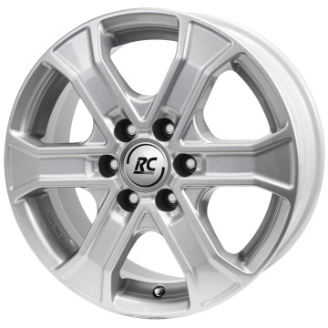 8x18 ET53 - LK6/130 ML84.1 RC-Design RC31 kristallsilber lackiert