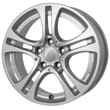 6.5x16 ET38 - LK5/112 ML66.6 RC-Design RCD16 kristallsilber lackiert