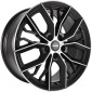 8x18 ET30 - LK5/120 ML72.6 Momo Massimo matt black diamond cut